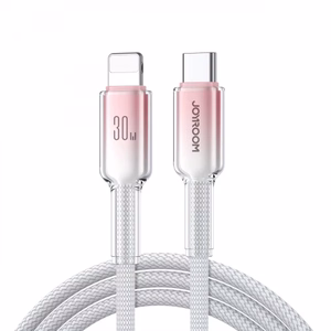 USB kabelis Joyroom S-A42 balts Type-C / Lightning 120cm (līdz 60W)