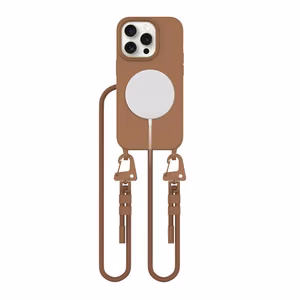 Tech-Protect MagNecklace Magnētiskais viedtālruņa apvalks iPhone 15 Pro - brūns