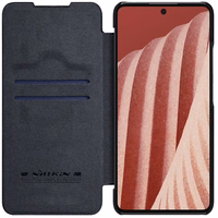 Nillkin Qin ādas maciņš Samsung Galaxy A73 melns