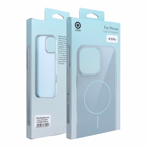 Чехол для iPhone 17 PRO MAX Glossy Mag Cover совместимый с MagSafe мятный