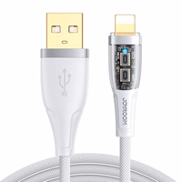 Kabeļa savienojums ar USB-A / Lightning / 2,4A / 1,2 m Joyroom S-UL012A3 (balts)