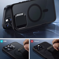 ESR Classic Hybrid Halolock Magnētiskais viedtālruņa apvalks + rūdītais stikls iPhone 16 Pro - daļēji caurspīdīgs