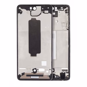 Vidējais rāmis priekš Samsung A528 A52s / A526 A52 5G / A525 A52 4G (Awesome Black)