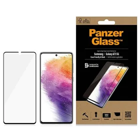 PanzerGlass E2E Regular aizsargstikls Samsung Galaxy A73 - ar melnu rāmi