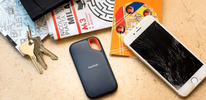 SanDisk Extreme Portable 1000 GB melns portatīvais SSD