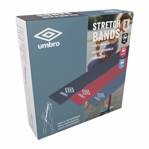 Umbro stiepšanās pretestības gumijas, 3 gab.