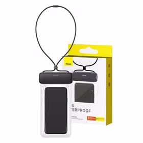 Ūdensnecaurlaidīgs tālruņa futrālis Baseus AquaGlide (melns)