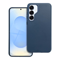 LEATHER MAG COVER viedtālruņa apvalks SAMSUNG S25 PLUS indigo zils