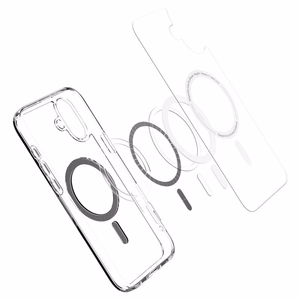 Spigen Ultra Hybrid Magnētiskais viedtālruņa apvalks ar MagSafe iPhone 16 Plus - melns