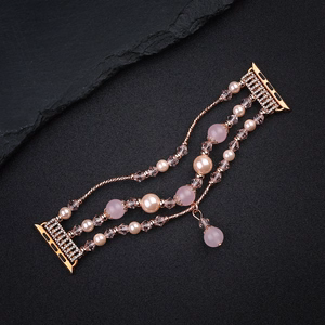 Aproces cilpa Apple Watch 42/44/45 dizains 4 rozā