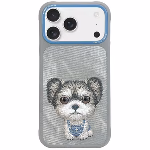 Nimmy Big Eyed Pet 2.0 Dog чехол для iPhone 17 Pro - серый