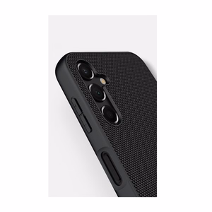 Nillkin Tekstūrēts vāciņš Samsung Galaxy A14 5G / Galaxy A14 - melns