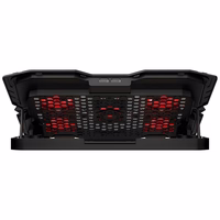 XTRIKE ME Dzesēšanas paliktnis portatīvajam datoram ar iebūvētu telefona turētāju FN-813 melns/black