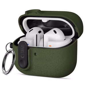 Tech-Protect plāns vāciņš ar āķi Samsung Galaxy Buds 3 / 3 FE / 3 Pro - zaļš