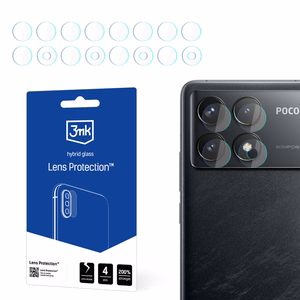 3mk Lens Protection Hybrid kameras objektīvu stikls Xiaomi Poco F6 Pro