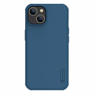 Nillkin Super Frosted Shield Pro Magnētiskais viedtālruņa apvalks iPhone 14 Plus ar MagSafe magnētiskais zils