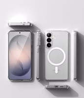 Ringke Fusion Magnetic MagSafe Maciņš for Samsung Galaxy S26 - caurspīdīgs