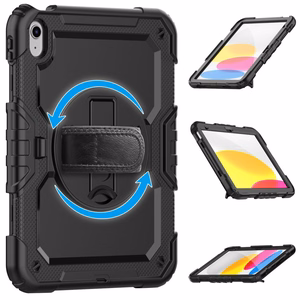 Tech-Protect Solid360 viedtālruņa apvalks iPad 10.9" 2022 - melns