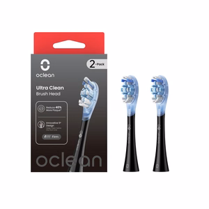 Oclean Ultra Clean birstīšu uzgaļi 2 gab. UC02 B02, melni