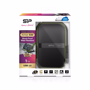 Silicon Power Armor A60 ārējais cietais disks 1000 GB melns