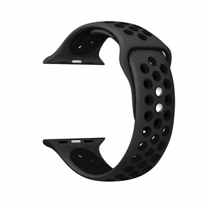 Crong Duo Sport siksniņa Apple Watch 44 / 45 / 46 / 49 mm, pelēka un melna