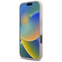 Guess HC PU 4G mazs 4G un klasisks apvalks iPhone 16 MagSafe - rozā