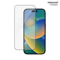 PanzerGlass Ultra-Wide Fit antibakteriālais rūdītais stikls iPhone 14 Pro viedtālrunim