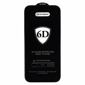 Tel Protect pilnīgi līmēts 6D temperēts stikls SAMSUNG GALAXY A56 5G melns