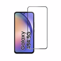 Aizsargstikls Blue Star - SAMSUNG A54 5G Pilns pārklājums (ar pilnu līmi, maza izmēra) melns