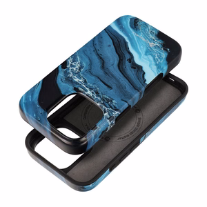 Case for iPhone 15 PRO MAX Forcell F-Protect Mirage compatible with Magsafe Military Drop-Test deep sea