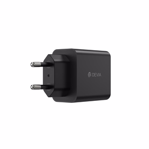 Devia Rocket PD 45 W – sienas lādētājs ar 1× USB-C, melns