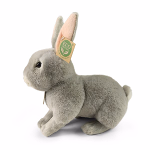 Rappa Soft Collection videi draudzīga reālistiska plīša rotaļlieta – trusis, 23 cm