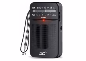 Портативное карманное радио LTC LEGA, AM/FM, mini jack — чёрный