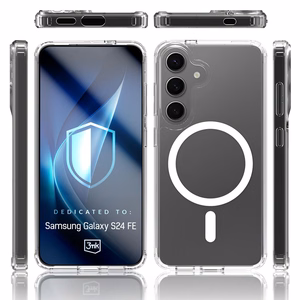 3mk Armor MagCase для Samsung Galaxy S24 FE - прозрачный