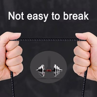 Blavec kabelis Raptor pīts - Type C uz Lightning - PD 20W 2,4A 3 metri Apple CarPlay (CRA-CL24BR30) melns un sarkans