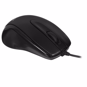 Activejet AMY-083 vadu USB pele (optiskā; 1000 DPI; melna)