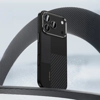 Benks Magnētiskais Armor Pro Kevlar Viedtālruņa apvalks Metāla Rāmis 600D+1500D (MA69) Iphone 17 Pro melns (Kameras Vadības Poga)