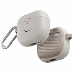 Uniq Clyde Lock apvalks AirPods 4 - bēšs