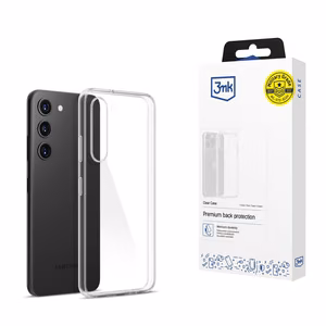 Samsung Galaxy S23 5G - 3mk caurspīdīgs apvalks