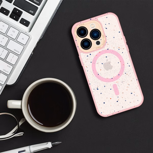 Tel Protect Magnetic Splash Frosted Case for Iphone 11 Pro Max Light pink