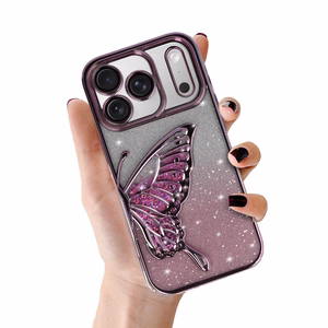 Tel Protect Butterfly ūdensizturīgs viedtālruņa apvalks iPhone 17 Pro Max - rozā