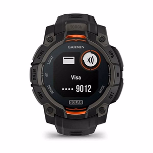 Garmin viedpulkstenis Instinct 3 Solar (010-02934-00) – melns