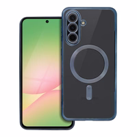 ELECTRO MAG COVER viedtālruņa apvalks saderīgs ar Magnētisko MagSafe SAMSUNG A56 titāna zila