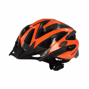 Dunlop regulējama MTB velosipēda ķivere, M izmērs, 55–58 cm, sarkana / melna