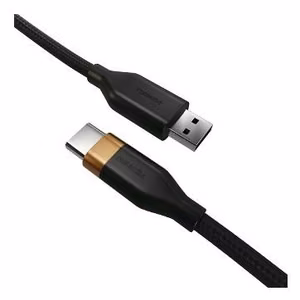 Duracell USB-C savienojuma kabelis (DRU5011A) – 1 m, USB-A → USB-C