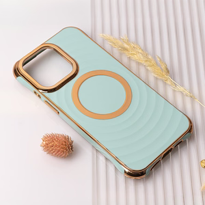 Circle Glam Magnētiskais viedtālruņa apvalks iPhone 14 Pro 6,1" piparmētru