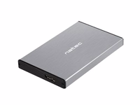 NATEC HDD ENCLOSURE RHINO GO (USB 3.0, 2.5", pelēks)