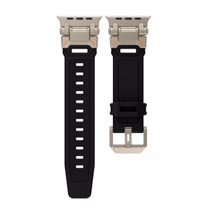 TECH-PROTECT DELTA PRO APPLE WATCH 4 / 5 / 6 / 7 / 8 / 9 / SE / ULTRA 1 / 2 (42 / 44 / 45 / 49 MM) черный/титановый