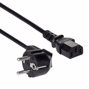 Кабель питания для ноутбука Akyga AK-PC-01A CCA CEE 7/7 / IEC C13 1.5m