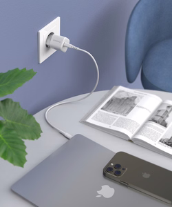 Choetech PD5007 USB-C PD 30W GaN sienas lādētājs - balts